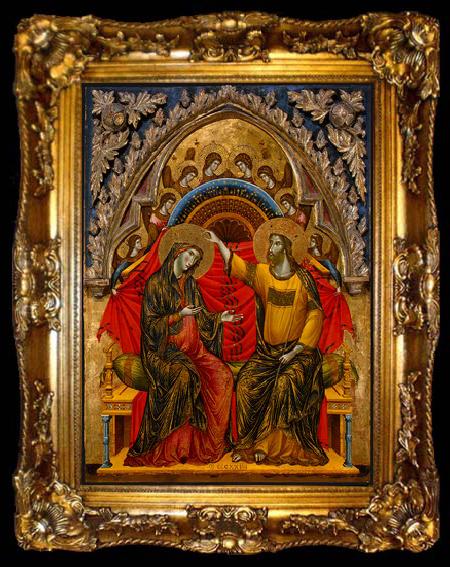 framed  unknow artist Coronation of the Virgin, ta009-2